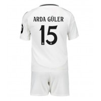 Maglie da calcio Real Madrid Arda Guler #15 Prima Maglia Bambino 2024-25 Manica Corta (+ Pantaloni corti)